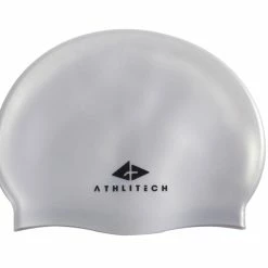 Meilleure vente 💯 Bonnet Enfant ATHLI-TECH SILICONE GO JR, SILVER 😀