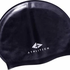Promo ✔️ Bonnet Enfant ATHLI-TECH SILICONE GO JR, NOIR 👍