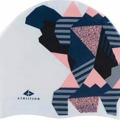 Promo 🛒 BONNET DE BAIN Natation Femme ATHLI-TECH SILICON LONG HAIR 500 🔥