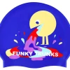Meilleur prix 🧨 Natation Funky Trunks Funky Trunks Hurley Silicone Swimming Cap 🔥