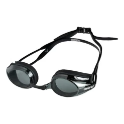 Nouveau ⭐ Natation Arena Lunettes De Natation Arena Tracks Noir Verres Fumés ❤️