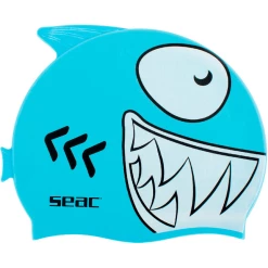 Tout neuf 🌟 Seac Gorro Piscina Junior Silicona Con Tiburon 🛒
